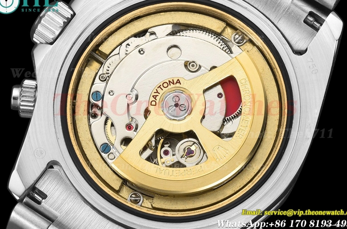 A3836 40mm White Black Daytona GDF SS SS 0225